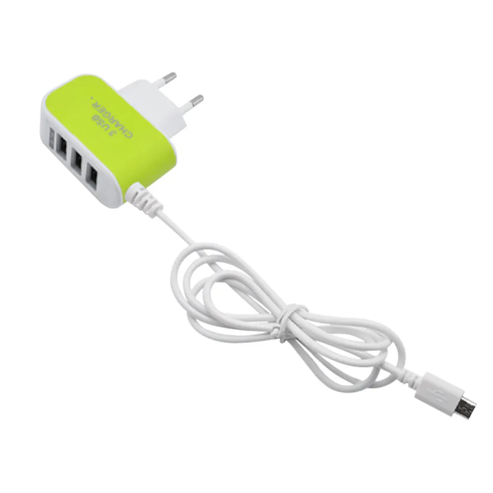 3.1A тройной USB порт стены дома Путешествия AC зарядное устройство адаптер для samsung