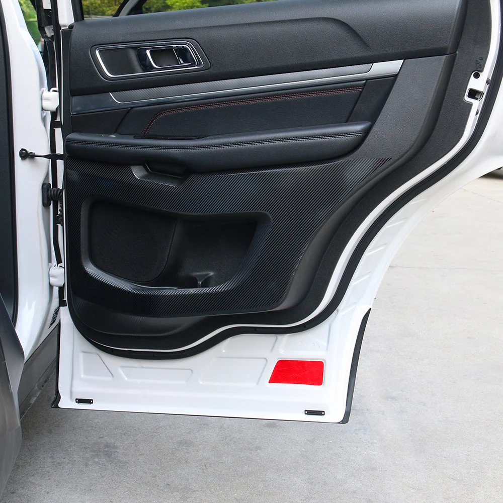 JHO 4 двери Светоотражающие Предупреждение ющие наклейки для Ford Explorer 2011- 15 16 Jeep Grand Cherokee- автомобильные аксессуары