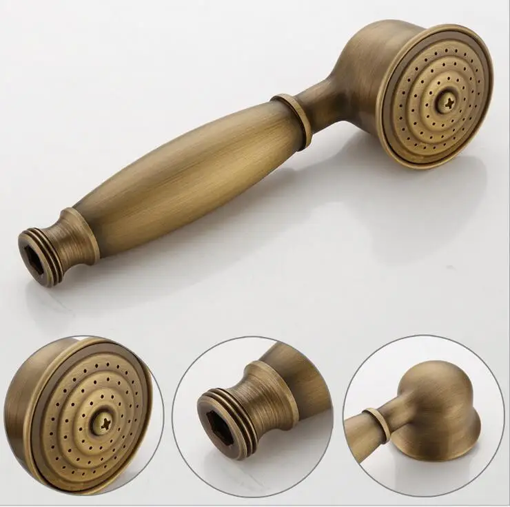 Медный смеситель для горячей и холодной ванны 5 шт. европейский стиль бронзовая