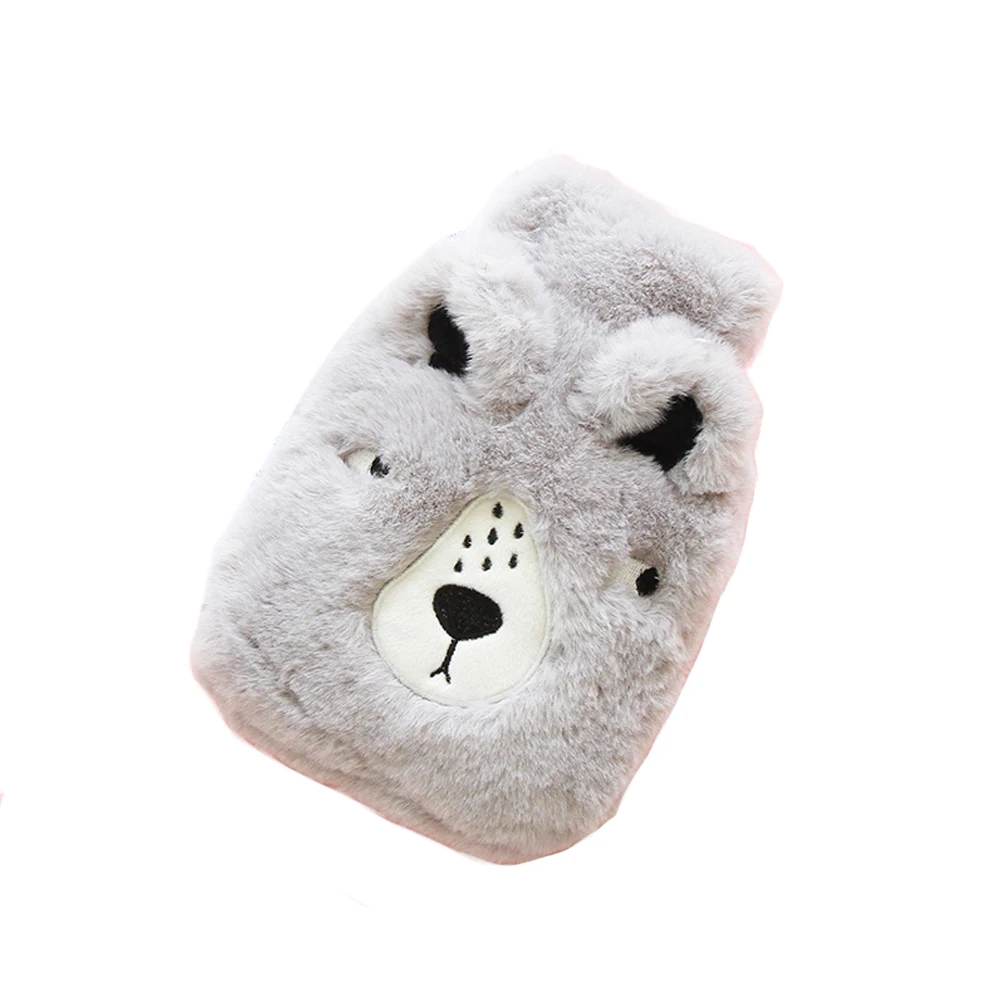 Студенческая Мягкая Теплая бутылка плюшевая зимняя прочная переносная