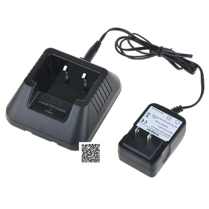 2 шт. оригинальное зарядное устройство BAOFENG для портативного радио UV-5R UV-5RA Plus UV-5RE