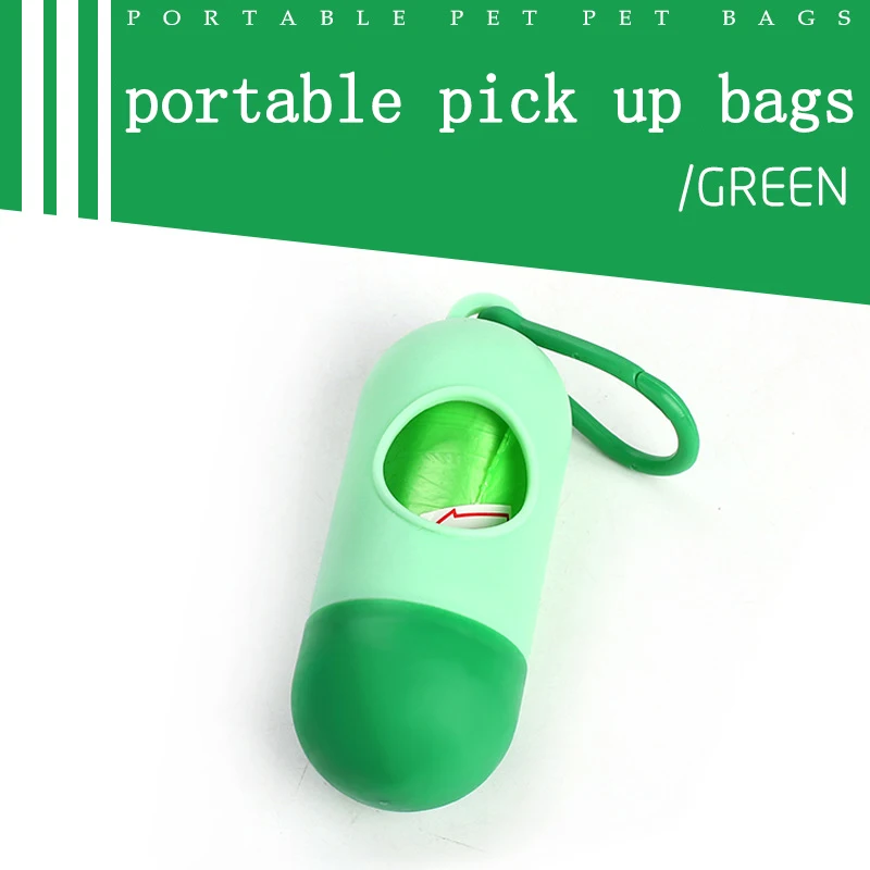 Контейнер дозатор для мусора собак биоразлагаемый контейнер щенков случайный