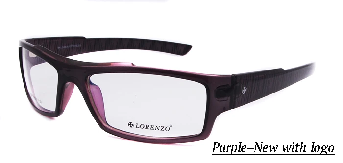Purple ESNBIE, прозрачные оправы для очков, мужские s smonturas de lentes hombre, мужские TR90 материал, оправы для очков по рецепту, мужские оправы - Цвет оправы: Purple