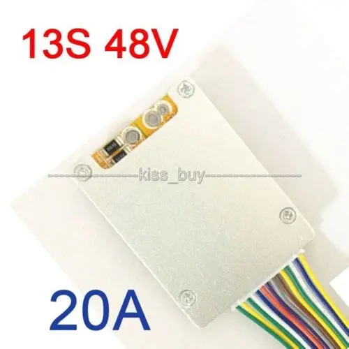 DYKB 13 S 48V 20A литий ионная 18650 защита батареи BMS PCB плата W баланс электрического