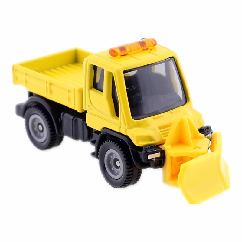 Takara Tomy Tomica MERCEDES BENZ UNIMOG SNOWPLOW автомобиль 1:88 № 22 литые миниатюрные детские игрушки