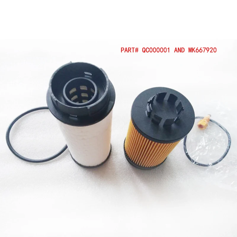 

For MITSUBISHI FUSO CANTER OEM OIL AND FUEL FILTER KIT QC000001 & MK667920