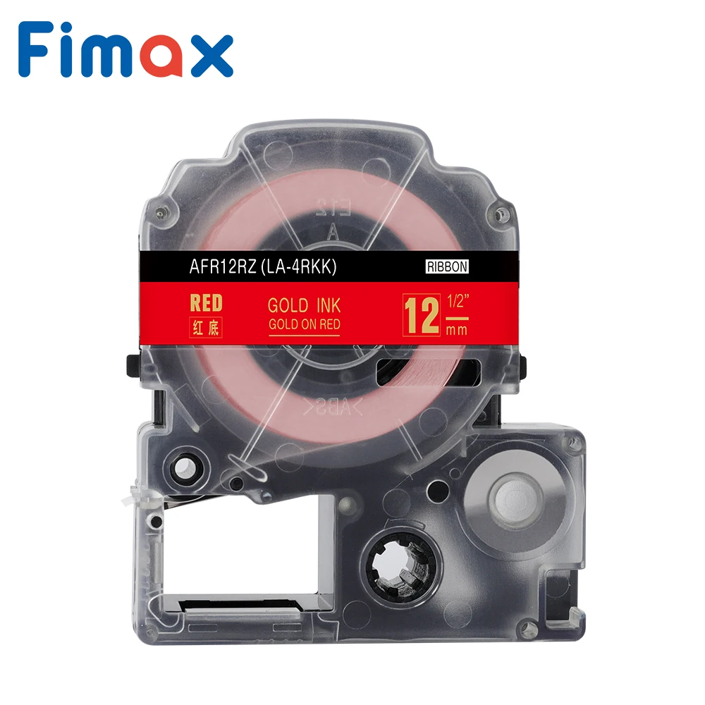 Fimax 1 шт. SS12KW LC-4WBN подарочная упаковка атласная лента 12 мм лента для маркировки совместимая для King Jim EPSON производитель этикеток SFR12SZ SFR12RZ