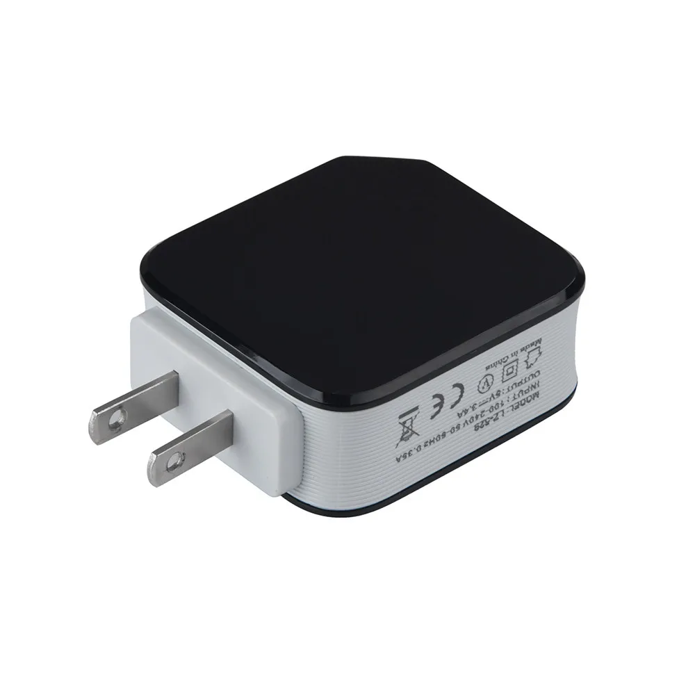 Интеллектуальное зарядное устройство QC 3 0 с быстрой зарядкой usb-порта адаптер для