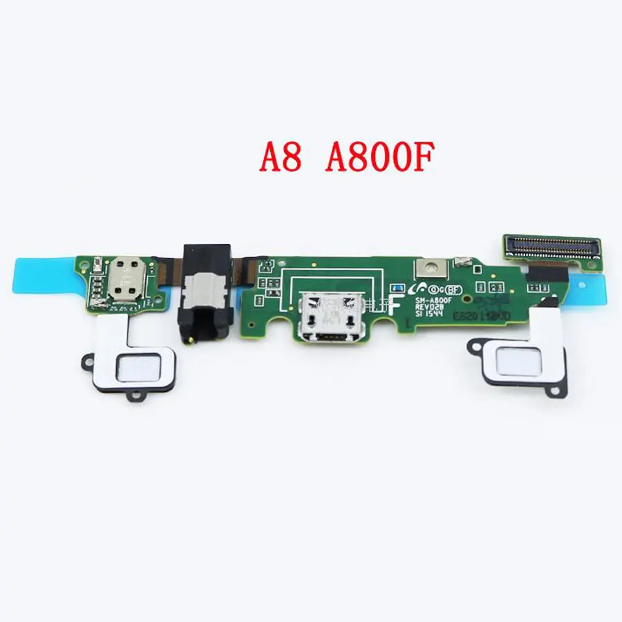 A8 A800F Микро-зарядка через usb Нижняя плата для Samsung Galaxy A3 A5 A7 A8 A9 док-станция шлейф разъема для наушников кабель A300F A500F A700F A910F - Цвет: A8 A800F