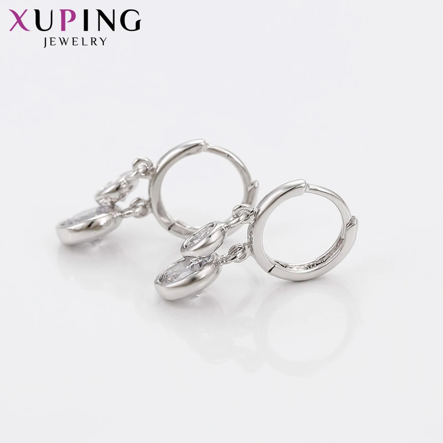 Xuping модные элегантные милые обручи серьги для женщин и девочек подарок на