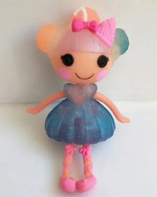 1 шт. 3 дюйма оригинальные MGA куклы Lalaloopsy Мини-куклы для девочек игрушка игровой домик каждый уникальный Lalaloopsy игрушки - Цвет: 4