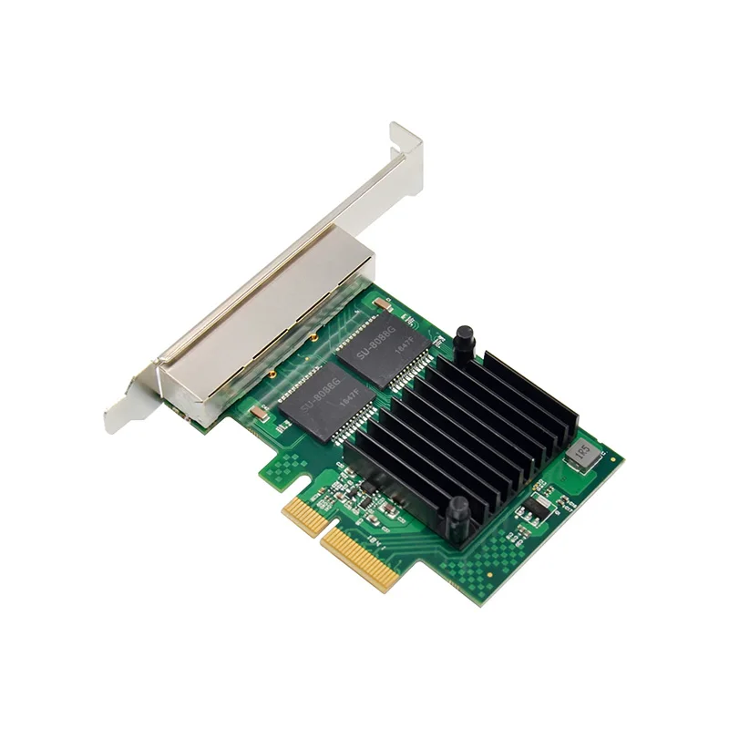 350T4 PCI E X4 четырехпортовый 10/100 Мбит/с гигабитная Ethernet Сетевая карта серверный