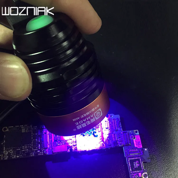 Новые USB регулируемый LOCA УФ зеленое масло отверждения свет лампы для Мобильный