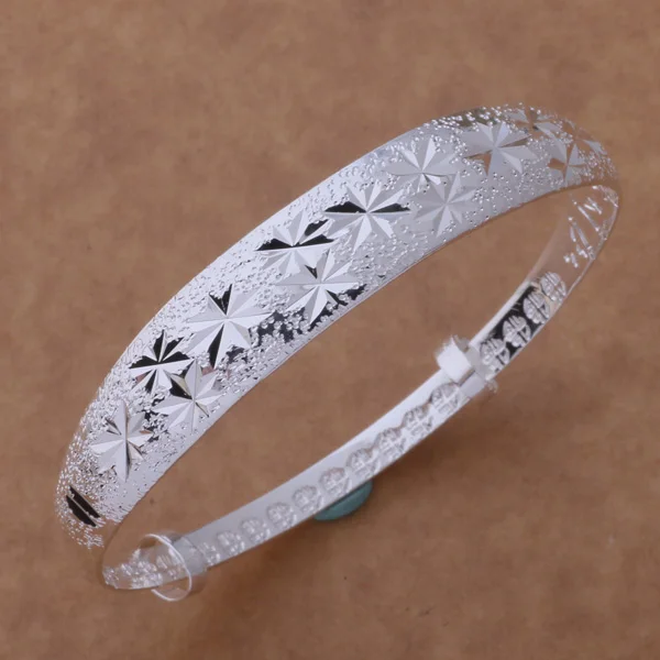 AB137 Горячее предложение Браслет из стерлингового серебра Модный Ювелирный узор