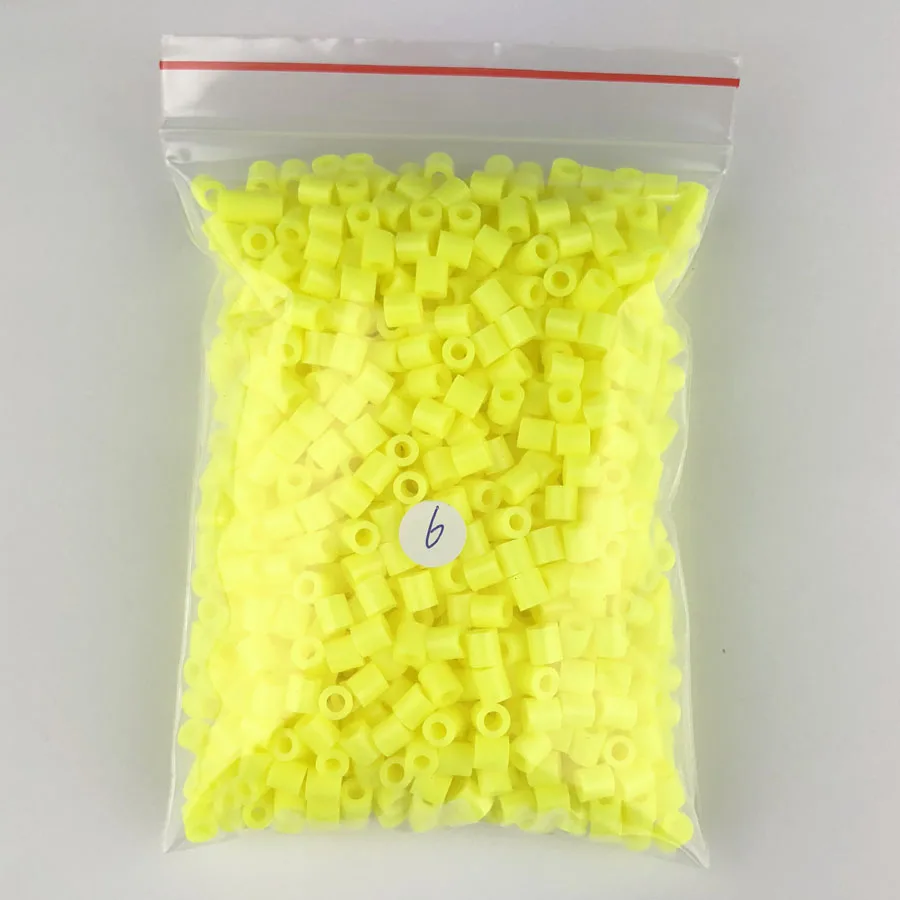 6 1000 шт./пакет 5 мм perler бисер PUPUKOU Хама бусины 36 Цвета образовательные детские игрушки "Сделай своими руками" гарантия качества новая игрушка «сделай сам» предохранитель бусины - Цвет: 6