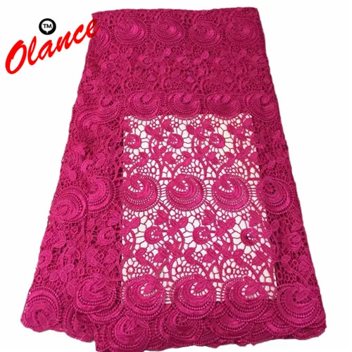 Обычный цвет наивысшего качества чистая люкс кружевной ткани PW144 Бесплатная