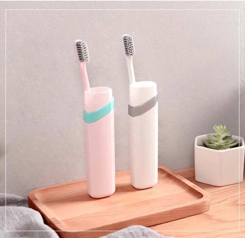 Защитите Зубная щётка трубка крышка чехол бытовой путешествия Портативный пыле