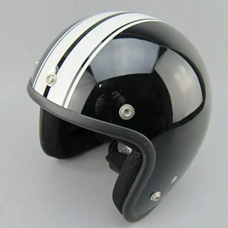 Thh винтажные шлемы для мотоциклистов реактивного скутера шлем пилота с открытым