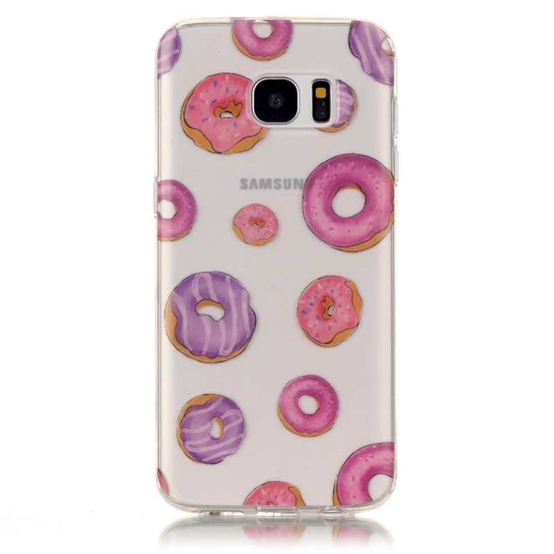 Мягкий силиконовый чехол для телефона Nephy для samsung galaxy S6 S7 edge S8 S9 Plus S5 Neo Grand Prime Ультратонкий Роскошный чехол с цветами