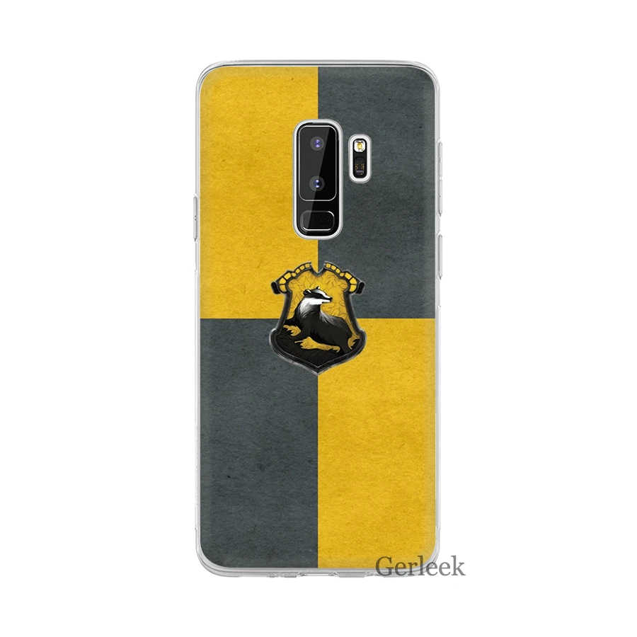 Чехол для телефона Desxz Samsung Galaxy M10 M20 M30 A7 A9 A10 A30 A40 A50 A70 Hogwarts Hufflepuff | Мобильные