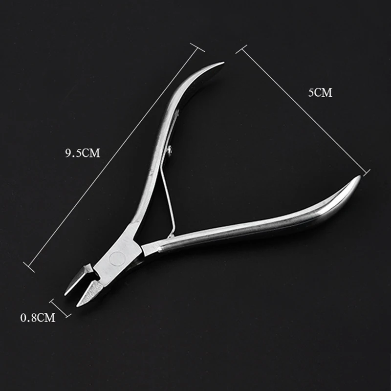 Nail Cuticle Nipper Trimmer Stainless Steel Clipper Edge Cutter Dead Skin Remover Scissor Plier Art Tool | Красота и здоровье