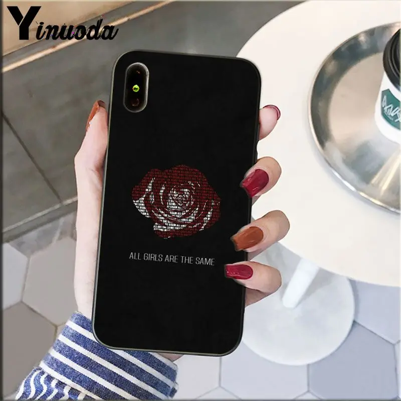 Yinuoda Juice WRLD Мягкий Силиконовый ТПУ чехол для телефона Apple iPhone 8 7 6 6S Plus X XS MAX 5 5S SE XR мобильный чехол - Цвет: A15