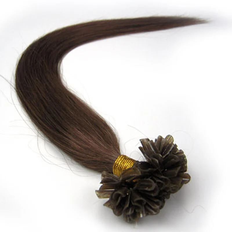 ZZHAIR 1"-26" Человеческие волосы Remy для наращивания в капсулах, кератиновые волосы для наращивания с u-образной окантовкой 40 г, 50 г, 60 г, 70 г, 100 шт/упаковка