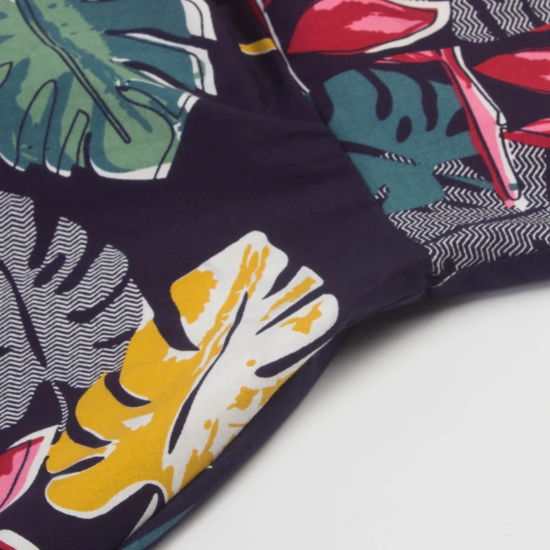 OTEN S-XL, новинка, элегантное женское сексуальное платье на тонких бретельках, с принтом в виде листьев, винтажное платье в стиле рокабилли, приталенное платье средней длины, Пляжное Платье