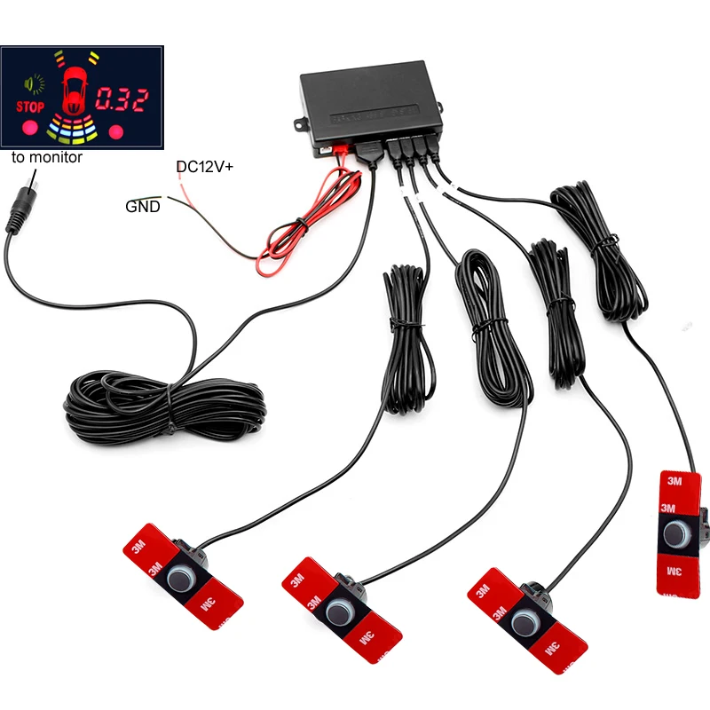 GreenYi Новый автоматический затемняющий автомобильный монитор зеркала заднего
