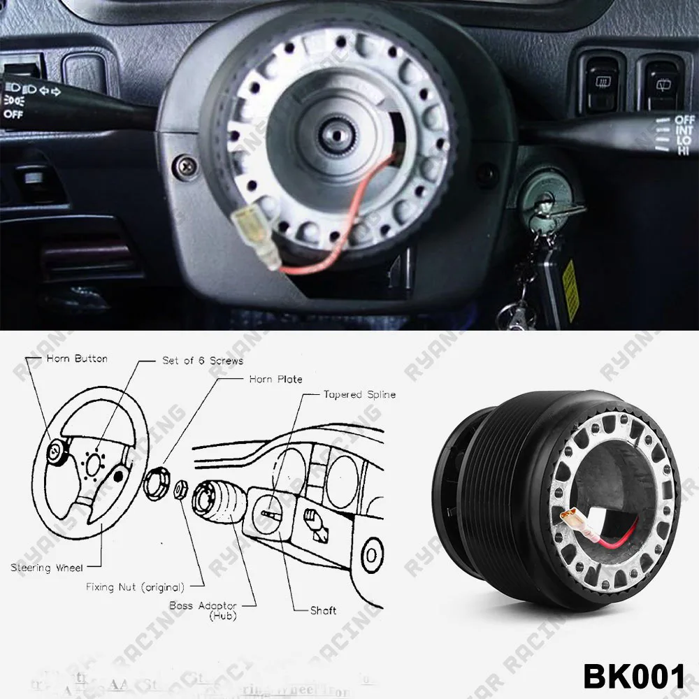 Комплект рулевого колеса BOSS HUB Адаптер подходит для Volkswagen VW Golf MK3 HUBGOLF3|wheel fitment|wheel