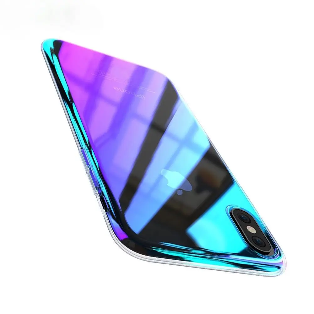 Для iPhone X XS MAX чехол для телефона PC с покрытием Fundas Capa 10 Ультратонкий XR 7 8 Plus Чехлы