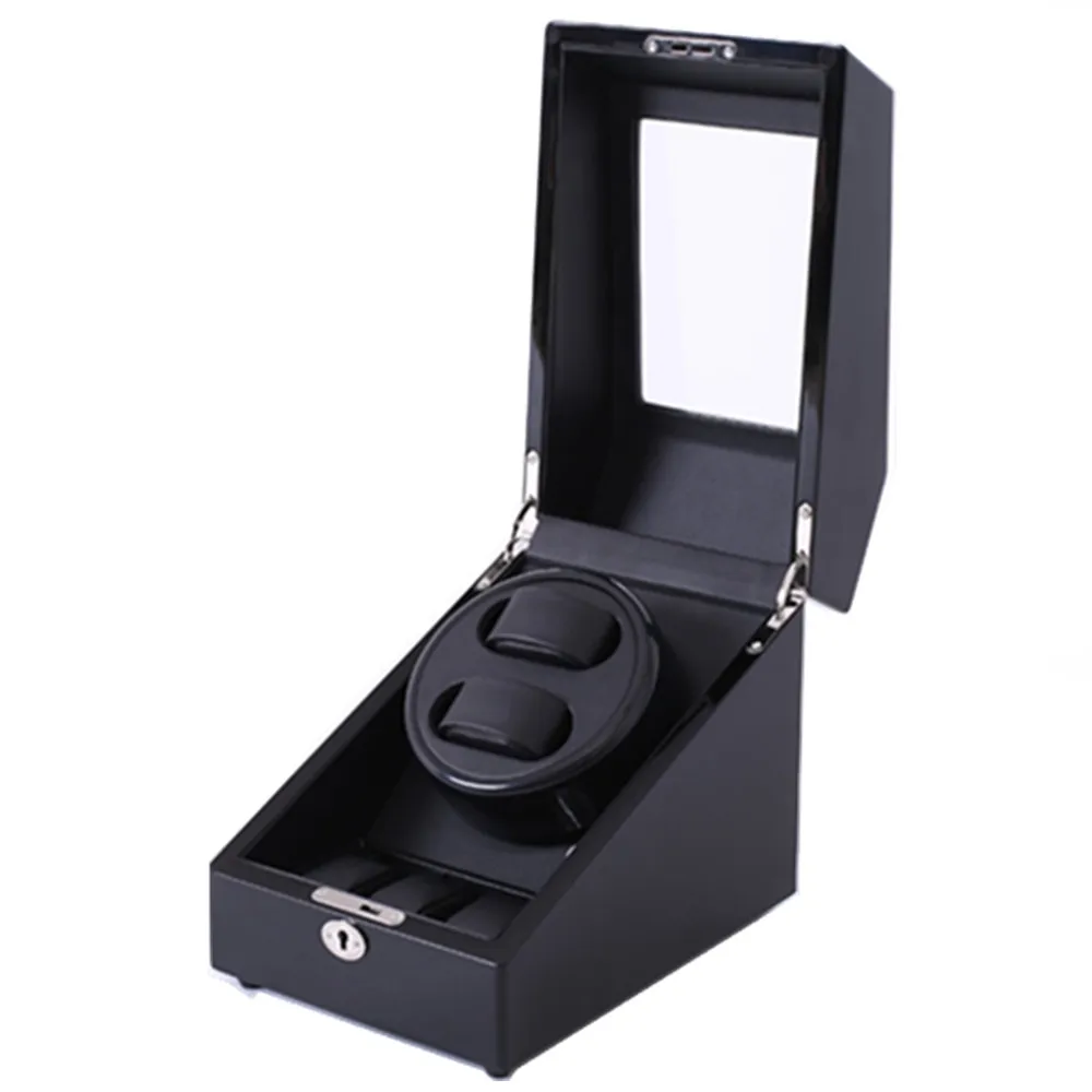 Сандаловое дерево Роскошные автоматические коробки для намотки часов полная