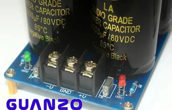 Набор мощных усилителей PSU 50 А 500 Вт Hi Fi комплект с двойным выпрямительным