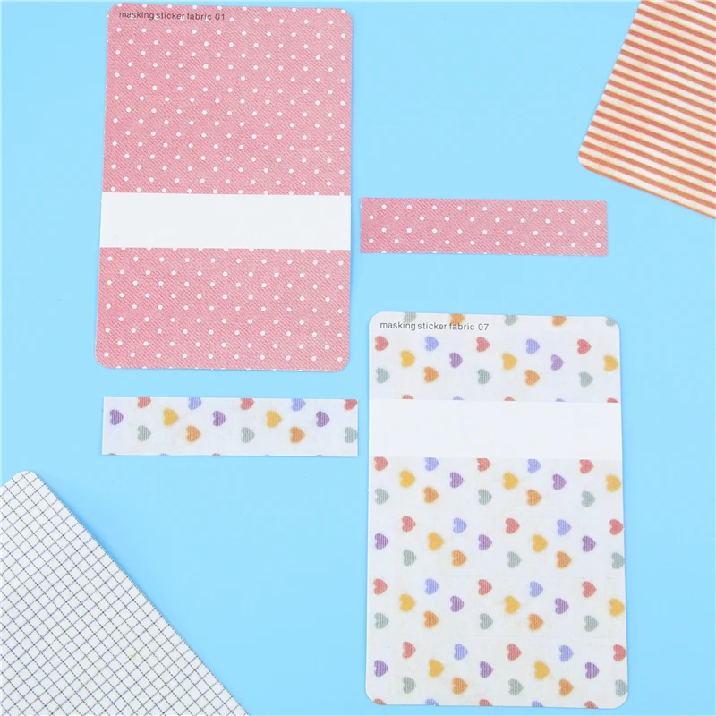 27 шт./кор. милая маленькая ткань для скрапбукинга Пастельная Маскировочная лента