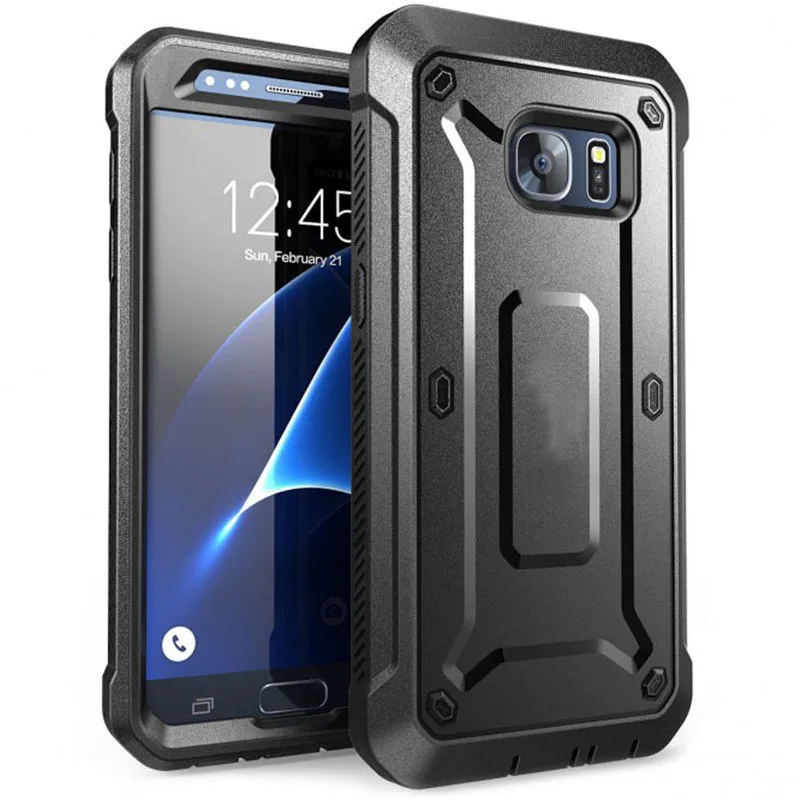 KQJYS роскошный ударопрочный бронезащитный чехол для Samsung Galaxy S8 Plus S7 S6 мощный