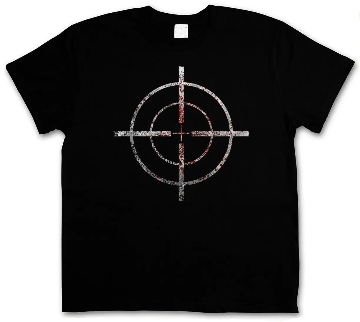 Снайперская футболка с кровопролитным перекрещиванием-вызов кроссовера