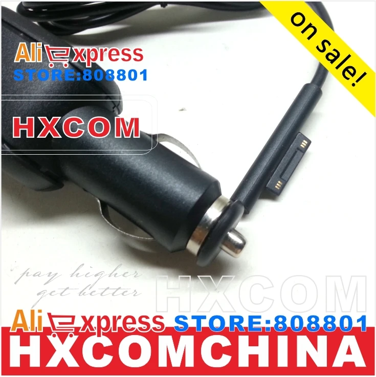 Автомобильное зарядное устройство адаптер питания для Microsoft Surface Pro 3 PRO4 I5 I7 черный