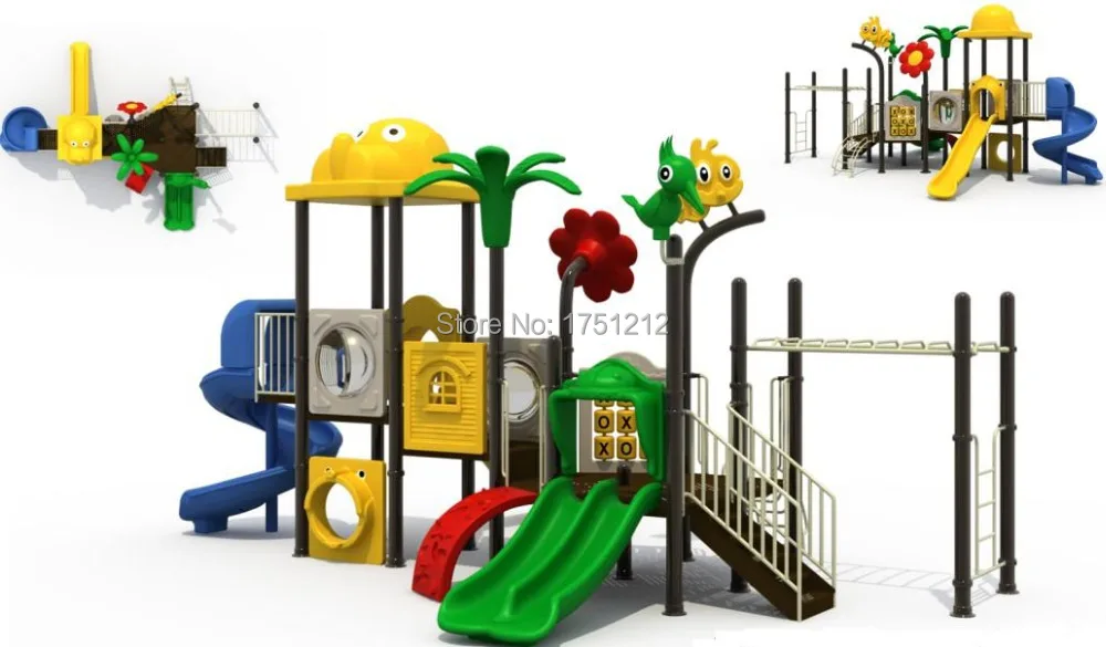 Экспортируется в Венесуэлу детская игровая площадка антикоррозийная горка для