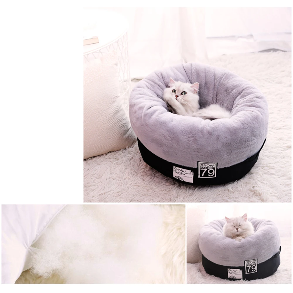 Корзина для кошек Hoopet мягкая зимняя Конура и щенков|Кровати подстилки кошек| |