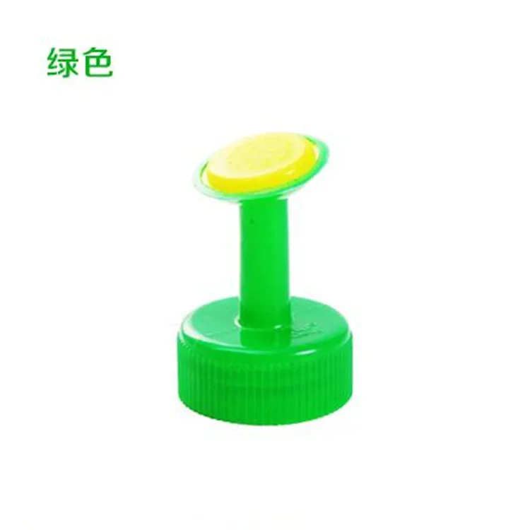 green Пластиковый домашний горшок для полива бутылки сопло разбрызгиватель для бутылок сопло растения Полив цветов инструменты садовый спрей для полива банка - Цвет: green
