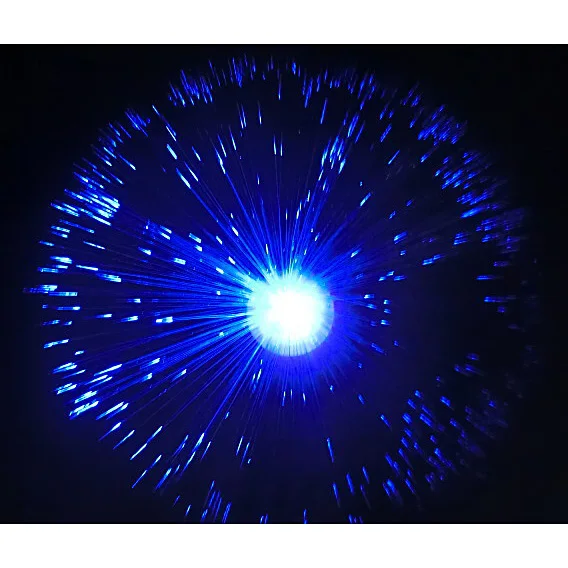 Светодиодный ночной Светильник из оптического волокна меняющая цвет лампа