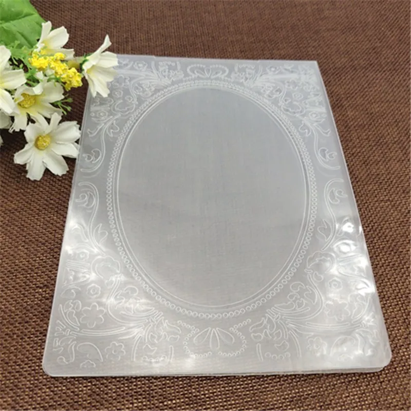 Овальный пластиковый Фотофон сделай сам для рукоделия скрапбукинга