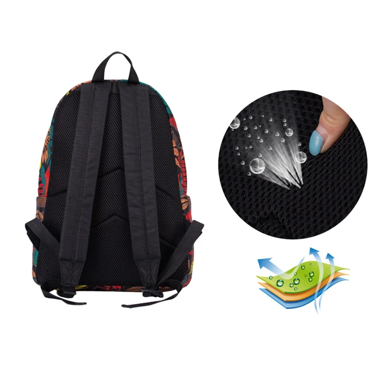 Женский рюкзак с принтом Mochila большие школьные сумки для девочек подростков