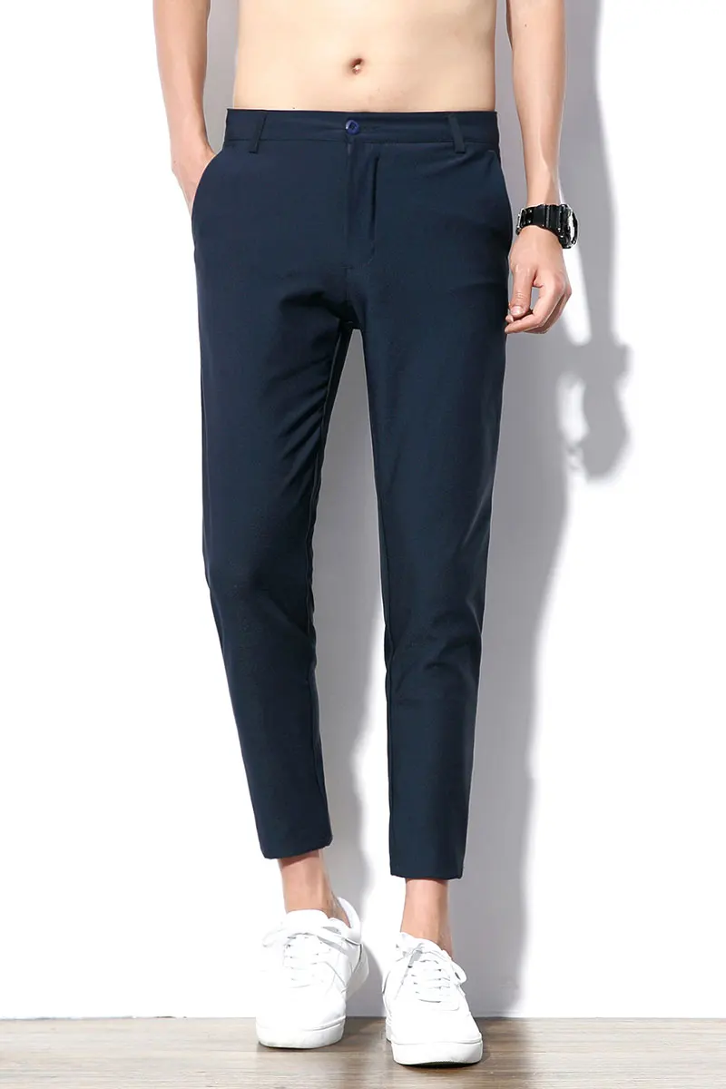 Брюки мужские облегающие деловые | Мужская одежда