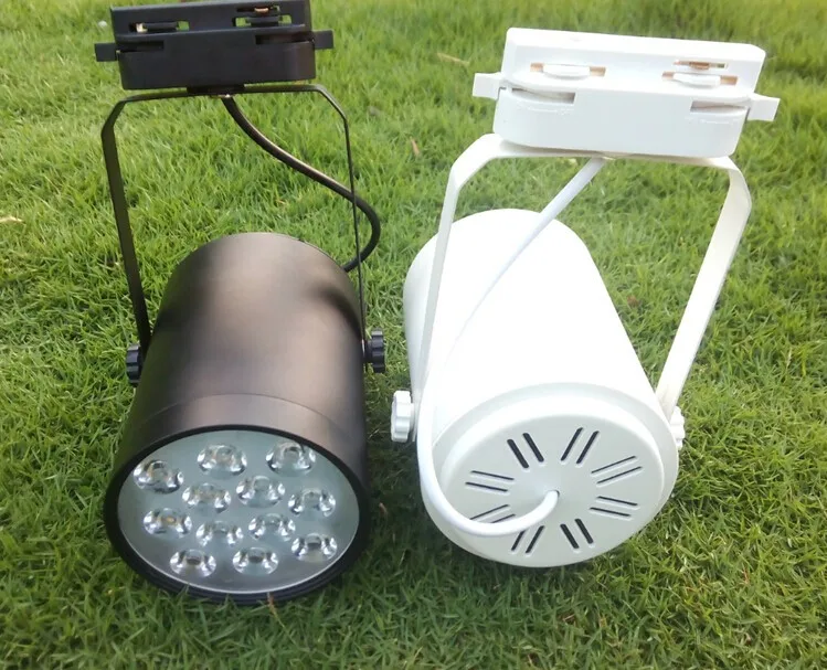 12 Вт светодиодные рельсы освещение Потолочное пятно Lamparas AC 85 265 в для магазина