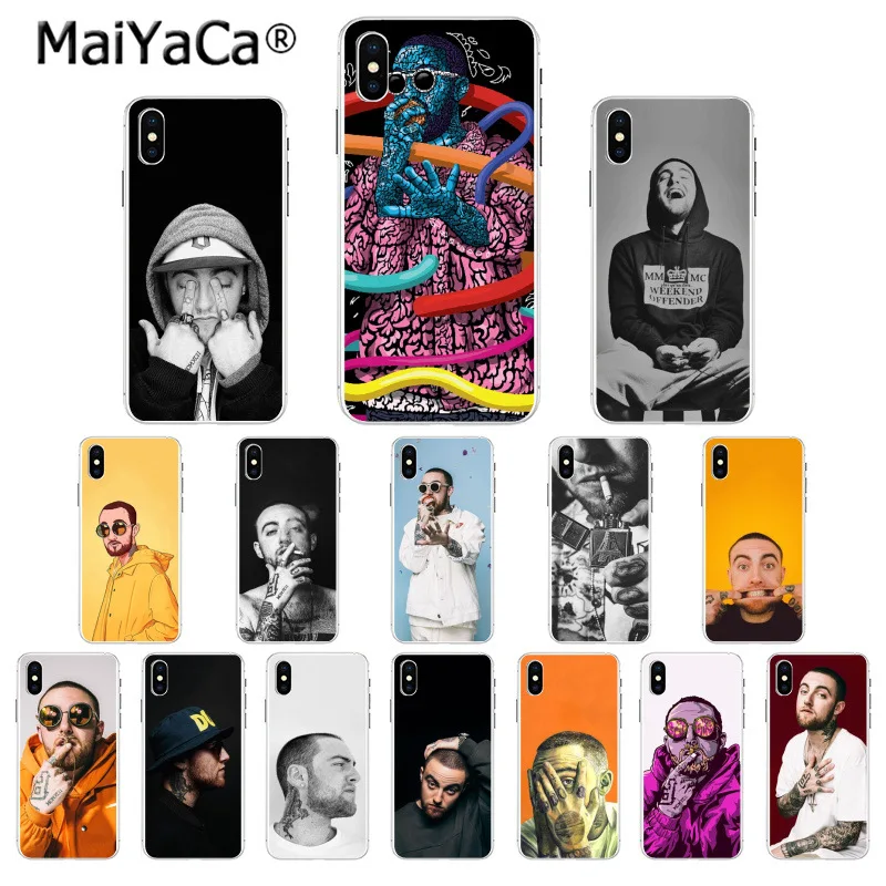 MaiYaCa Macs Miller красочные милые аксессуары для телефонов Чехол iphone 11 pro 5Sx 6 7 7plus 8 8Plus X XS