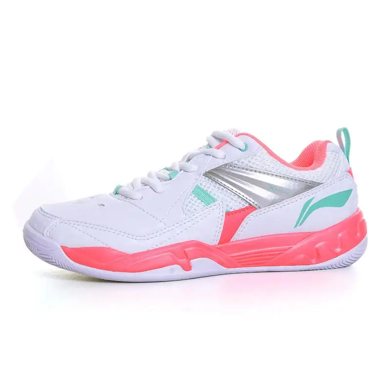 Li-Ning/Новинка; женская обувь для тренировок по бадминтону; дышащая нескользящая подкладка; женская спортивная обувь; кроссовки; AYTM072-1H - Цвет: AYTM072 1H