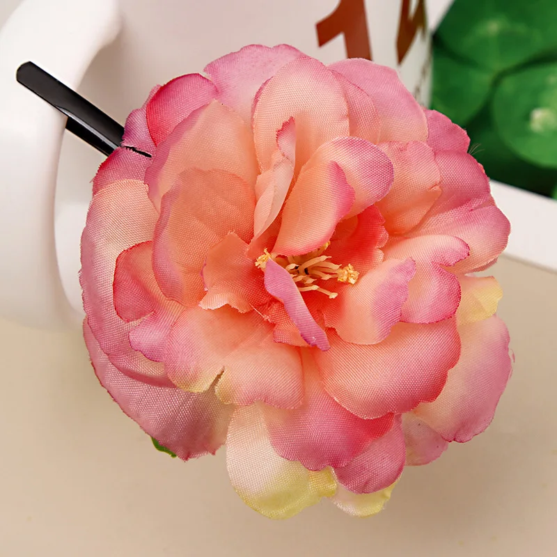 AINILIDAN модная ткань художественное моделирование японские заколки в виде камелии