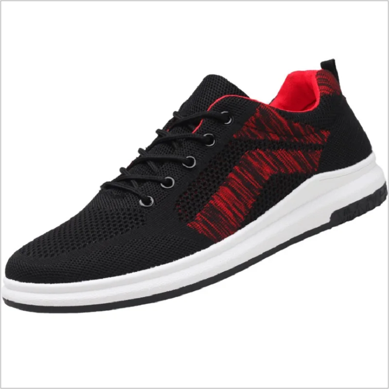 QICIUS Mesh Breathable Woven Men Shoes Sneakers 2018 New Men's Vulcanize Vulcan Air Summer Leisure Q0156 | Обувь