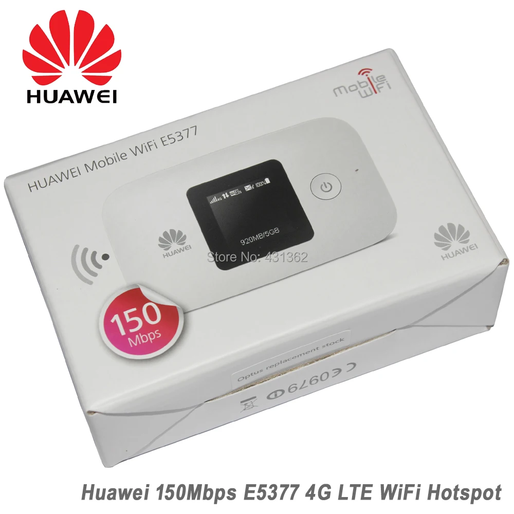 Оригинальный разблокированный LTE FDD 150 Мбит/с Huawei E5377 4G сим карта беспроводной